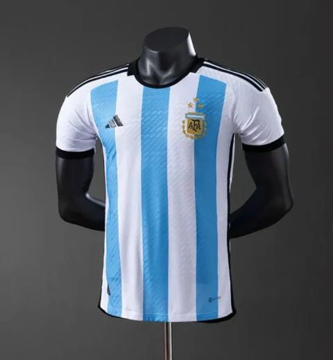 Argentina Jersey 2022 World Cup Home Kit Player Version