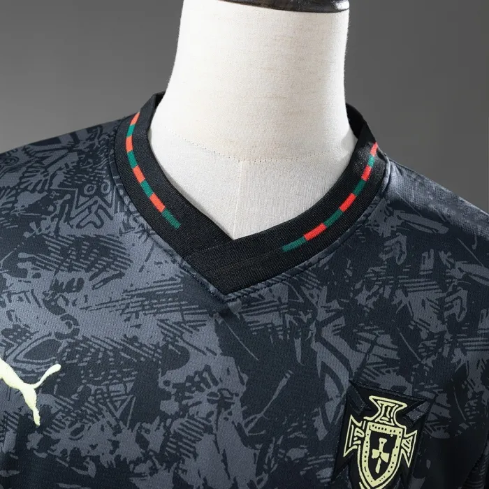 Portugal Jersey 2026 Black Special Football Kit - 图片 6