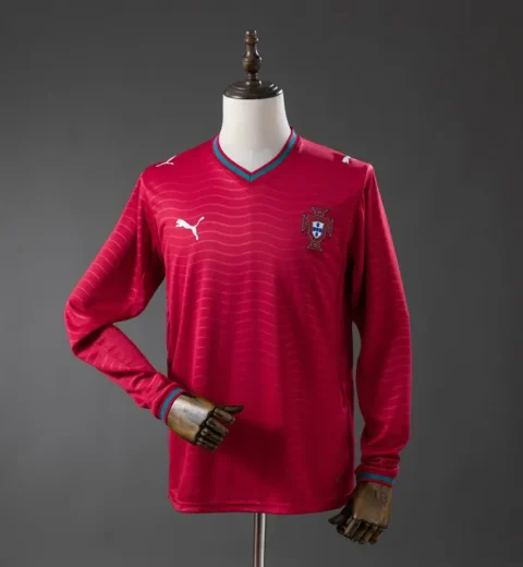 Portugal Home Jersey 2026 World Cup Football Kit Long Sleeves