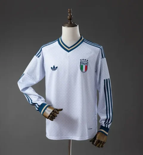 Italy Away Jersey 2026 World Cup Long SleevesFootball Kit Soccer Shirt