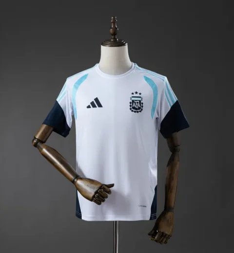 Argentina White Jersey 2026 Training Football Kit Soccer Shirt