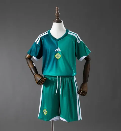 Kids Northern Ireland Home Jersey 2026 World Cup Football Kit Soccer Shirt