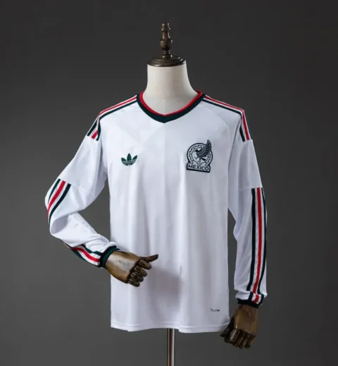 Mexico Away Jersey 2026 World Cup Long Sleeves Football Kit Soccer Shirt